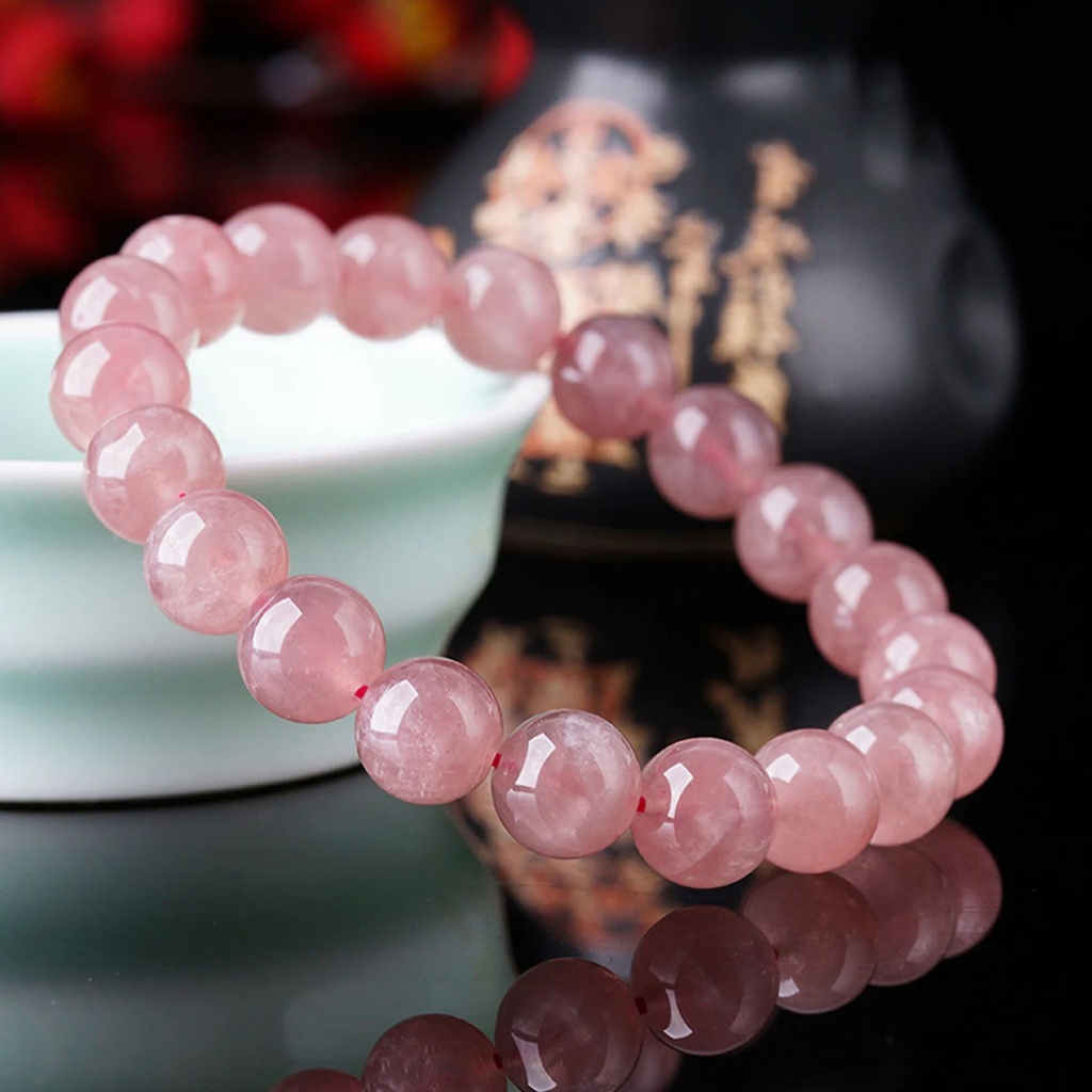[0034] ROSE QUARTZ BRACELET FOR WOMEN - LOVE & HARMONY